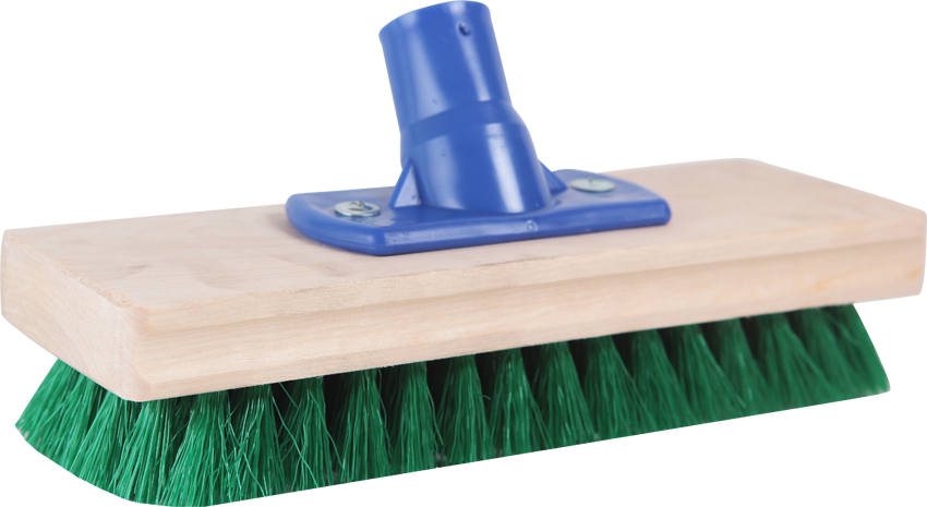 Щетка палубная с наклонным держателем, б/черенка, 220х70х18 мм.