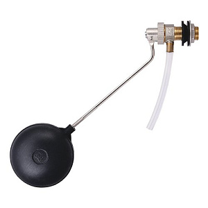 Клапан латунный поплавковый (для бака постоянного уровня воды)