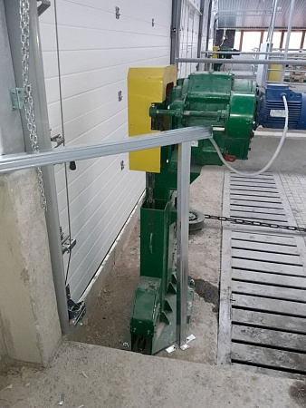 Установка навозоуборочная скреперная УНС-1 (170м/250м)