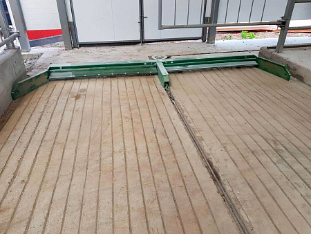 Установка навозоуборочная скреперная УНС-1 (170м/250м)