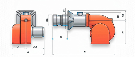 Дизельная горелка Baltur BTL 14 P