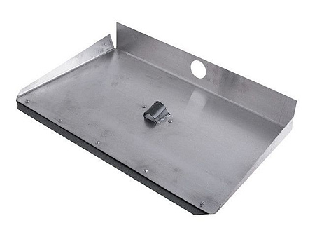 Лопата 3 -бор. 460*300 оцинкованная . 0,8мм с планкой