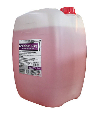 Средство для обработки вымени перед доением Gexiclean Ready, на основе хлоргексидина биглюконата (20,4 кг)