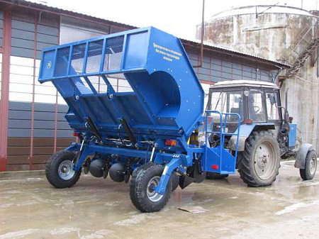 КАРТОФЕЛЕСАЖАЛКА ПОЛУНАВЕСНАЯ ЧЕТЫРЕХРЯДНАЯ КСМ-4