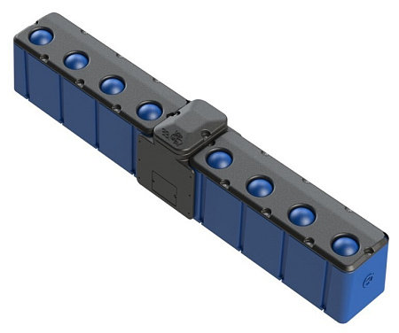 Поилка 4-х метровая 8-ми шаровая с подогревом (-35°С)