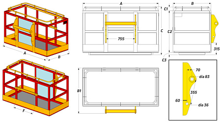 Монтажная платформа TEL-OSAR
