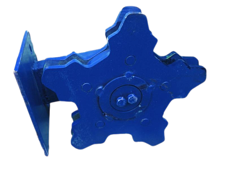 Поворотное устройство корыта (звездочка литье)