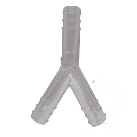 Тройник d7мм коллектора для коз малый