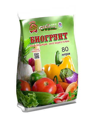 Грунт для растений Двина "Биогрунт" емк. 80л.