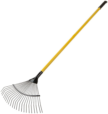 Грабли веерные проволочные  с черенком