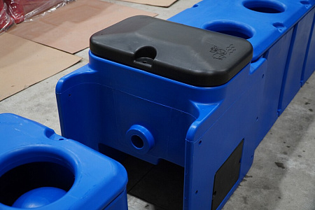 Поилка 4-х метровая 8-ми шаровая с подогревом (-35°С)