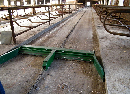 Установка навозоуборочная скреперная УНС-1 (170м/250м)